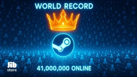 استیم رکورد زد! بیش از ۴۱ میلیون گیمر هم‌زمان آنلاین شدند