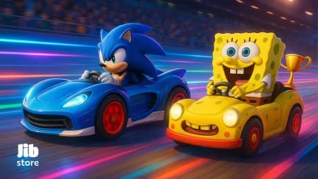 سونیک با باب اسفنجی هم‌مسیر شد! کراس‌ اور جذاب Sonic Racing