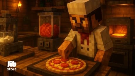 ساخت پیتزا در ماینکرفت با Pizza Rush؛ تجربه‌ای که فکرش را نمی‌کردی