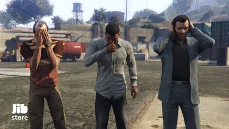پشتصحنه GTA V فاش شد؛ دوستی واقعی بین فرانکلین، مایکل و تروِر!