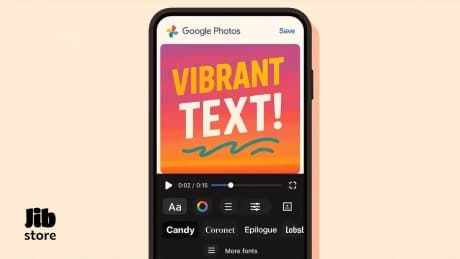 سورپرایز گوگل برای عاشقان ویدیو: فونتهای رنگارنگ در Google Photos