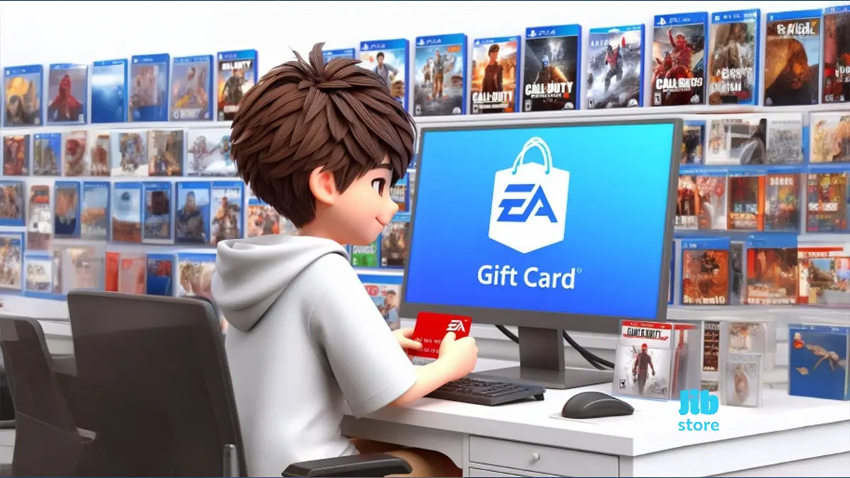 نحوه فعال کردن گیفت کارت برای خرید بازی ها از EA  اپ