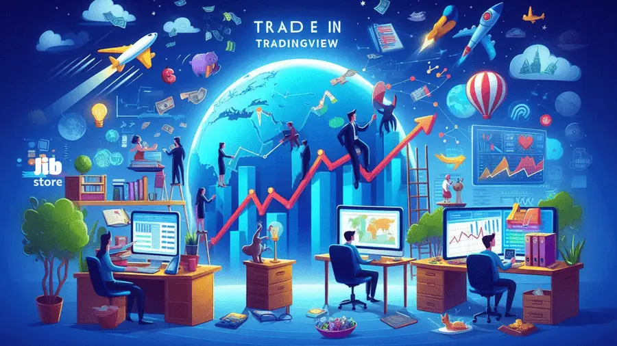 ترید در TradingView: راهنمای جامع برای تریدرها