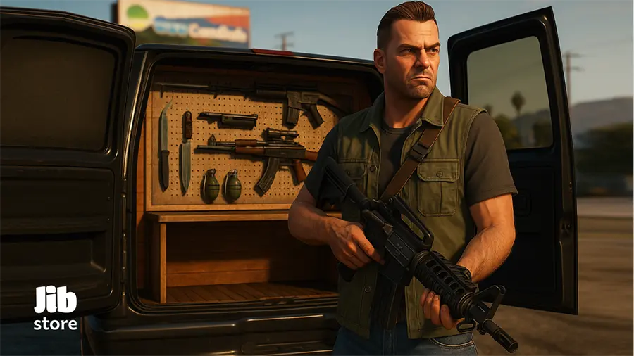 امروز Gun Van کجاست؟ لوکیشن دقیق ون سلاح GTA!