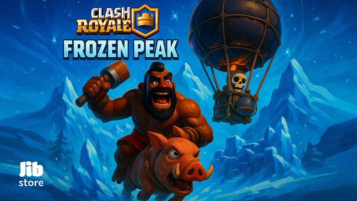 ۳ دِک بی‌رقیب برای رد شدن از Frozen Peak در کلش رویال
