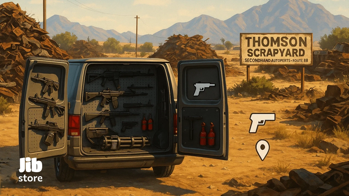 بررسی تخفیف‌ها و آیتم‌های ویژه در Gun Van امروز GTA