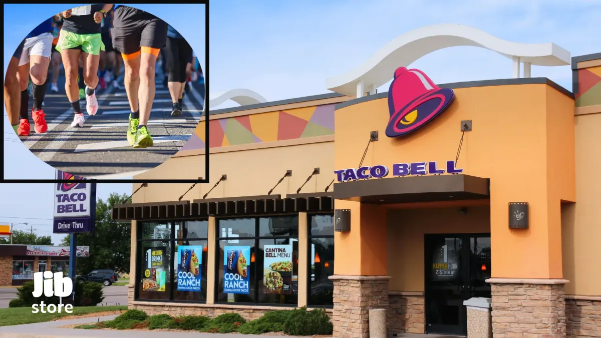 ۵۰ کیلومتر دویدن و ۹ وعده فست‌فود خوردن؛ چالش عجیب Taco Bell