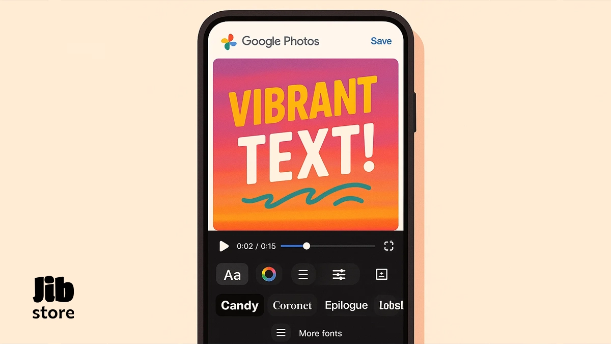 سورپرایز گوگل برای عاشقان ویدیو: فونتهای رنگارنگ در Google Photos