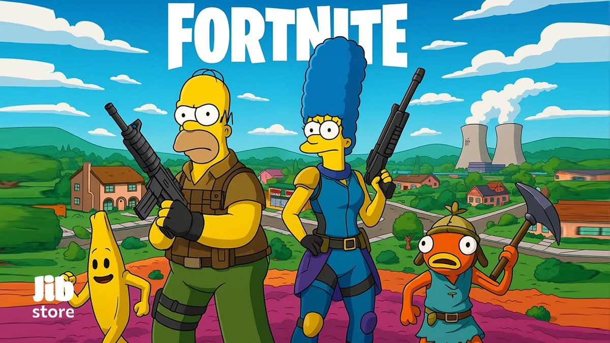 همکاری شگفتانگیز فورتنایت با سیمپسونها؛ هومر به جزیره میآید!