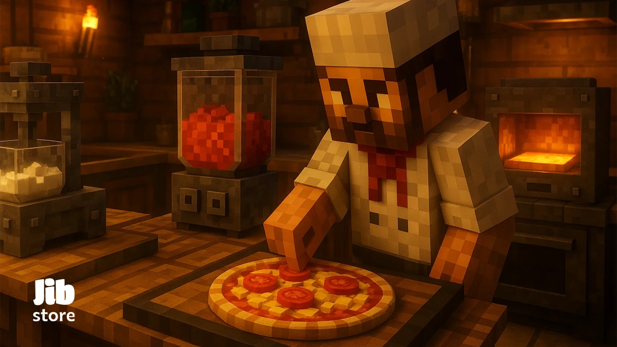 ساخت پیتزا در ماینکرفت با Pizza Rush؛ تجربه‌ای که فکرش را نمی‌کردی