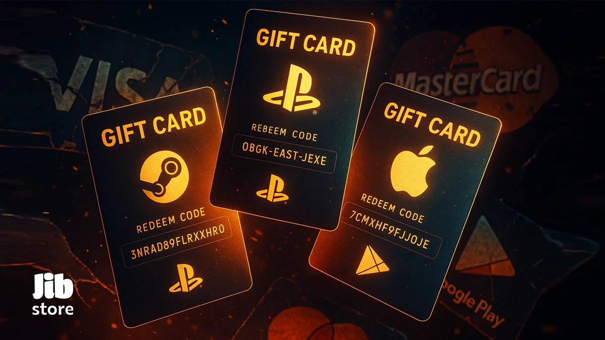 گیفت کارت چیست و چطور برای خرید ارزی و بازی استفاده می‌شود؟