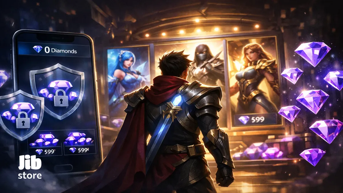 آموزش دریافت الماس رایگان در بازی موبایل لجند؛ آشنایی با روش‌های قانونی و تست‌شده