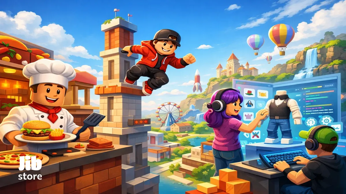 روبلاکس چیست؟ از ساخت اکانت تا کسب درآمد از بازی Roblox