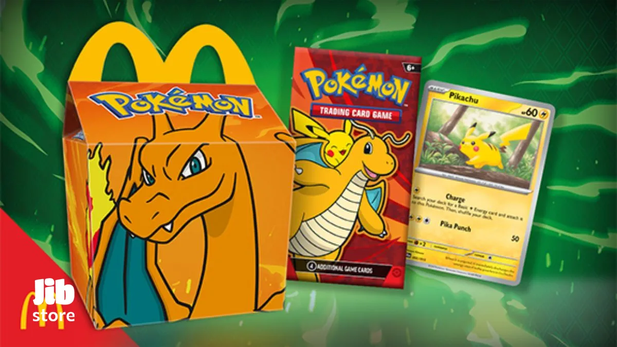 پوکمون دوباره به مک‌دونالد می‌آید؛ کارت‌های TCG برای ۳۰سالگی