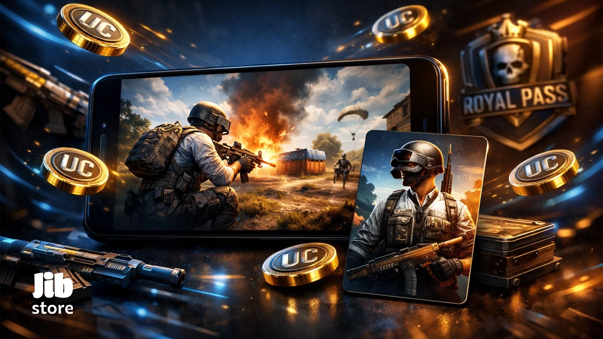 گیفت کارت پابجی چیست؟ کاربردها، نحوه خرید و شارژ UC پابجی