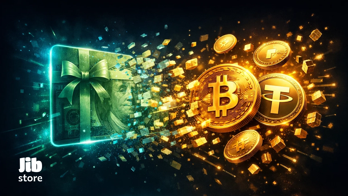 آموزش تبدیل گیفت کارت به ارز دیجیتال در ایران با روش های مختلف