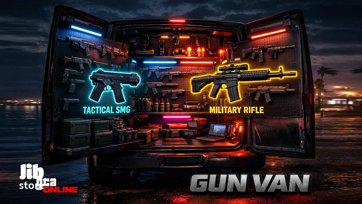 Gun Van امروز ۲۴ فوریه: بهترین خرید اسلحه در GTA Online