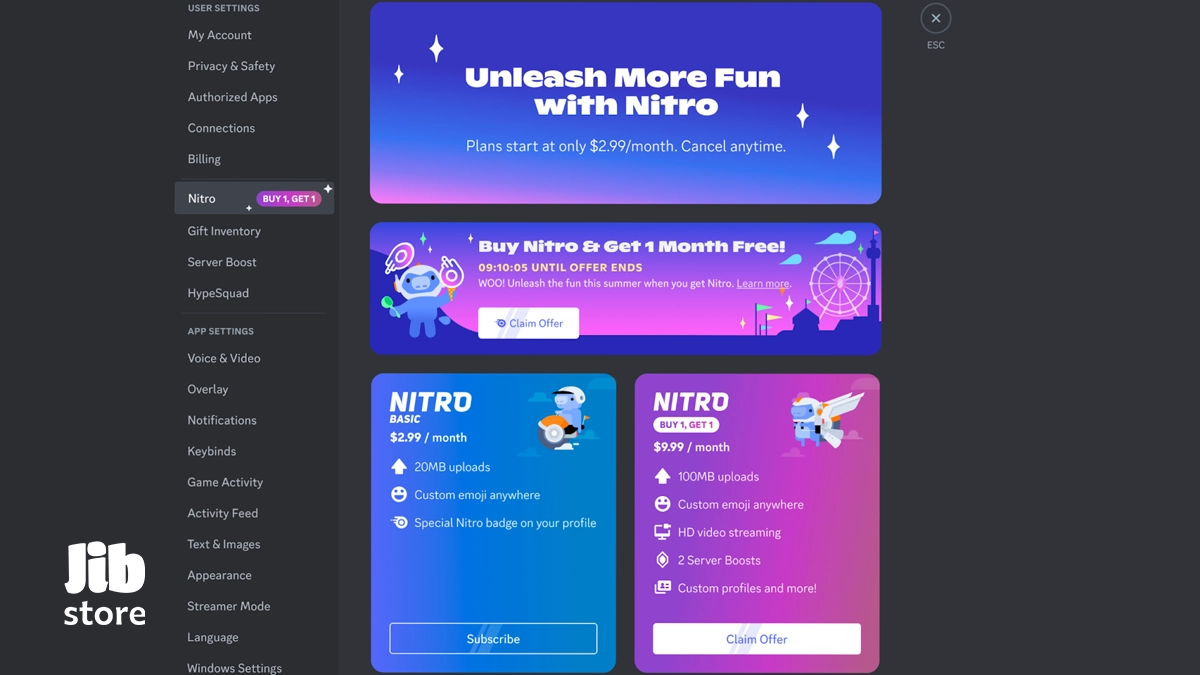 Get a Month of Discord Nitro On Us During Summer BOGO