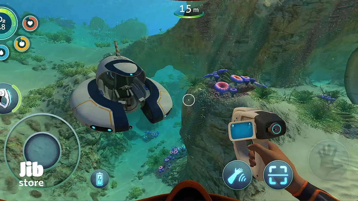 بازی موبایل Subnautica
