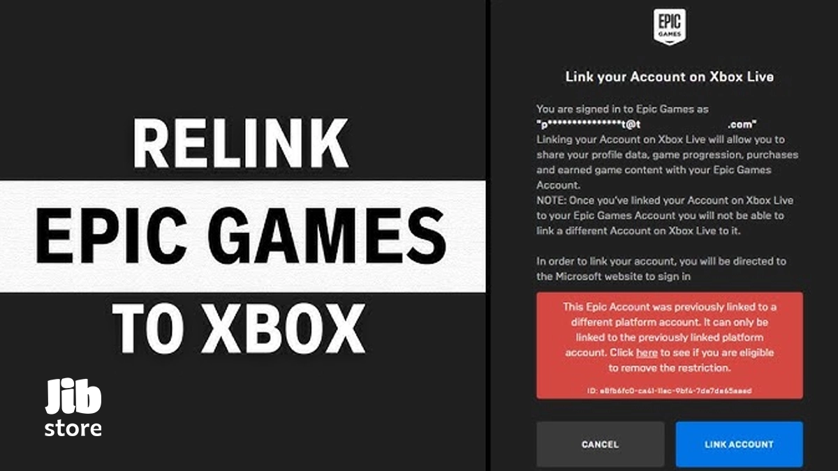 How To Relink Your Epic Games Account to Another Xbox Account (EASY!) -  YouTube