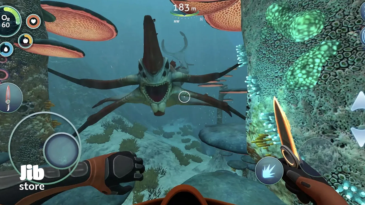 بازی موبایل Subnautica
