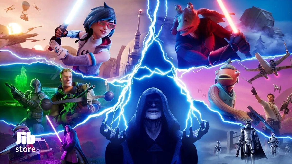 Kaart van aankomend Star Wars-seizoen voor Fortnite onthuld