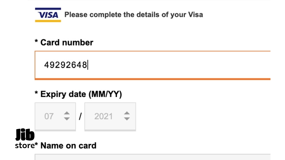 Credit Card Number Field: Auto-Format Spaces – Baymard