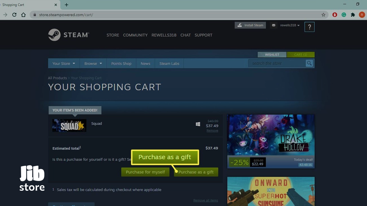 How to Send a Steam Gift Card
