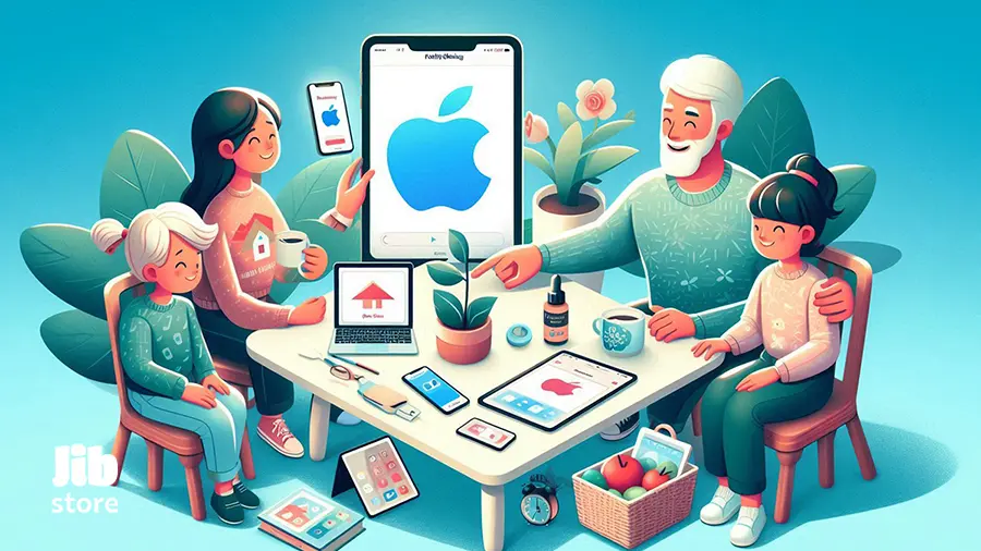 چگونه از قابلیت اشتراک‌گذاری خانواده (Family Sharing) در اپل آیدی استفاده کنیم؟