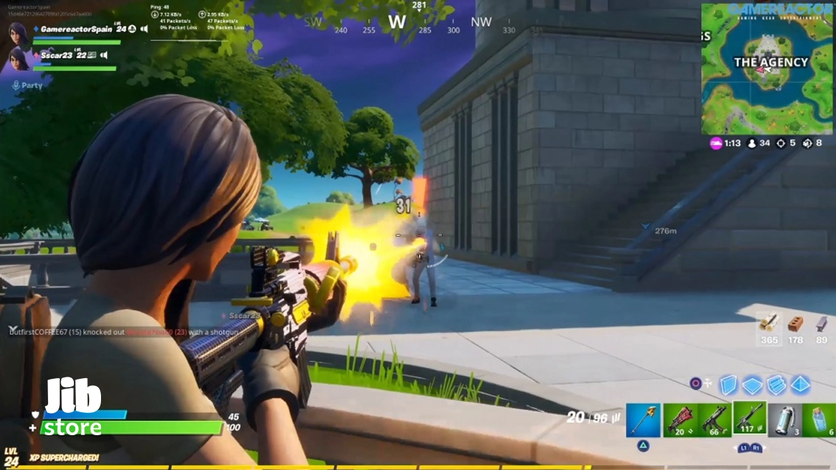 Fortnite - The Agency PS4 Gameplay