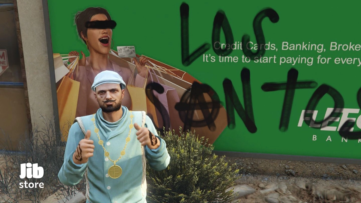 Where to find GTA Online LS Tags posters to spray paint | GamesRadar+