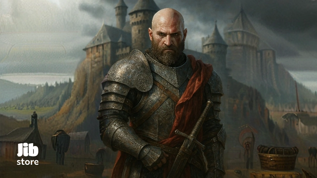 تصاویر ساخته شده از کریتوس به سبک شوالیه با AI