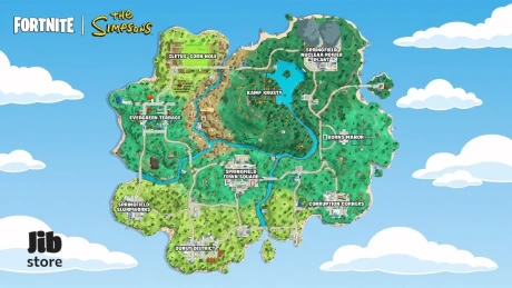 تمام لوکیشن‌های NPCهای فصل The Simpsons در فورتنایت مشخص شد!