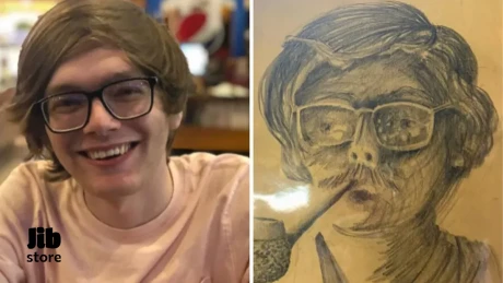 جوان آمریکایی نقاشیای خرید که انگار از آینده خبر داشت!