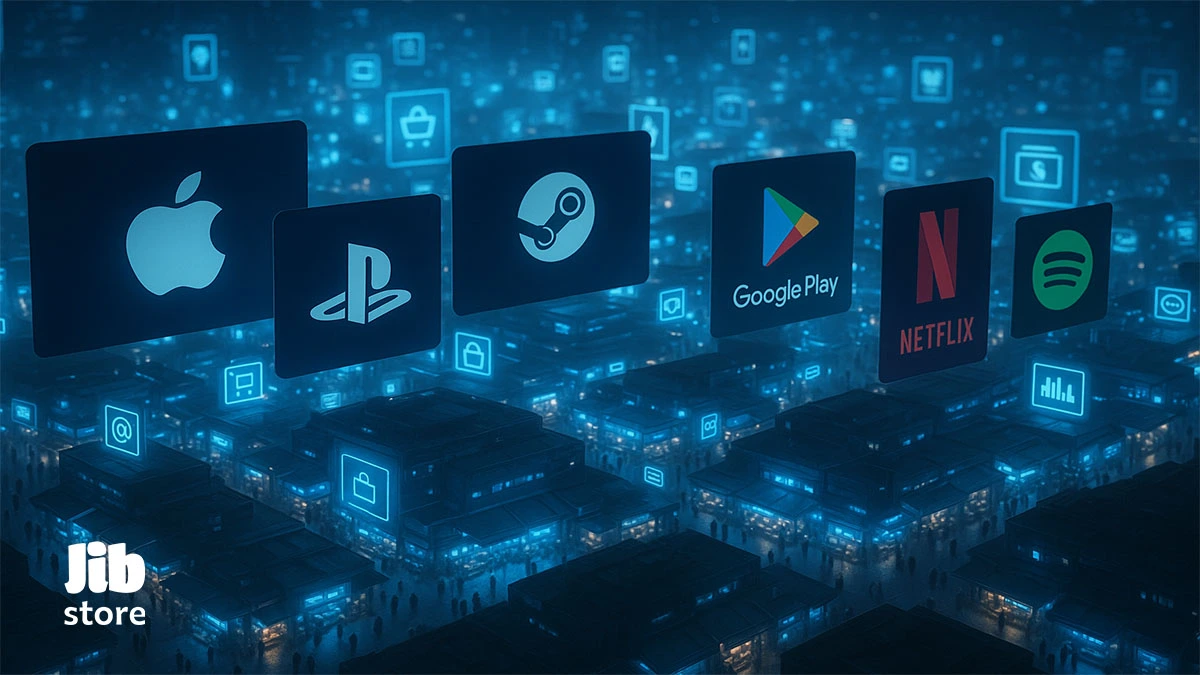 خرید گیفت کارت از جیب‌ استور