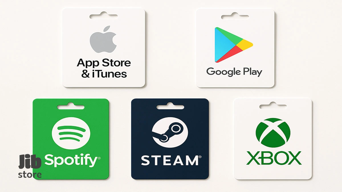 خرید گیفت کارت از جیب‌ استور