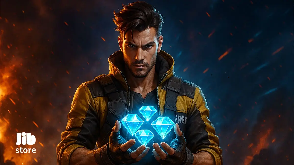 خرید جم فری فایر از جیب‌ استور